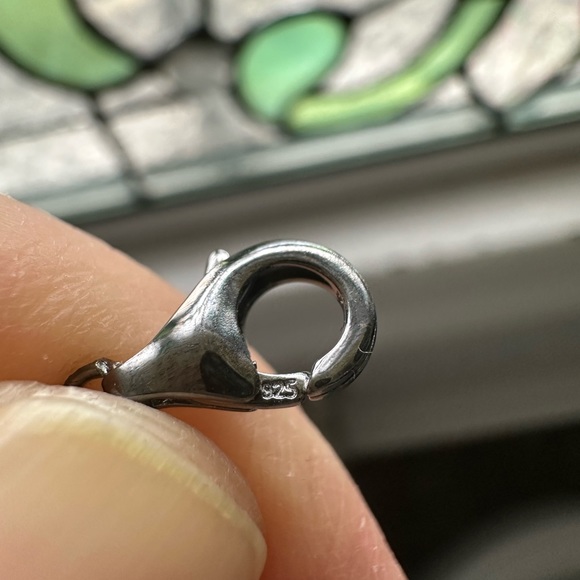 Sterling silver CZ bracelet - Picture 2 of 4